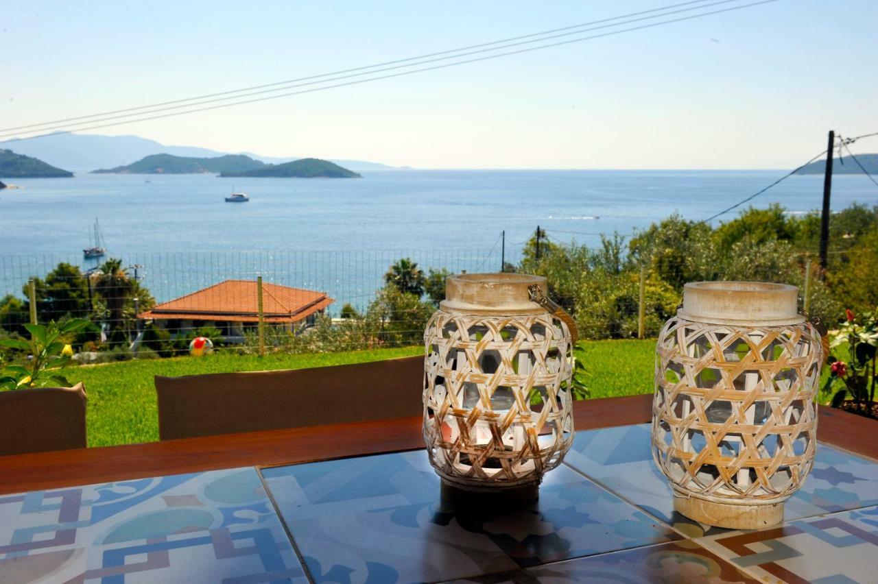 Poseidon Villa M Ammos Skiathos Town Bagian luar foto